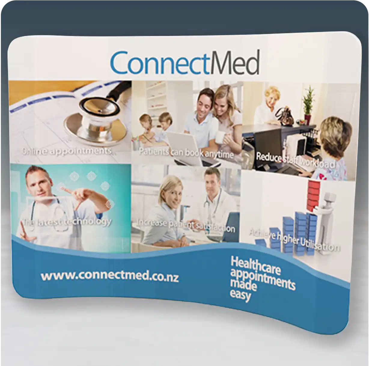 Curved Tension Fabric Display - Image 3