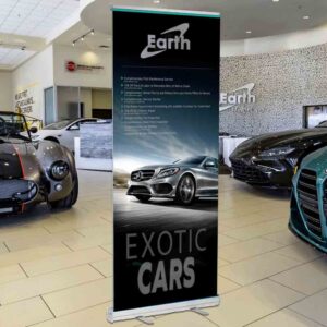 Deluxe Retractable Banner Stand