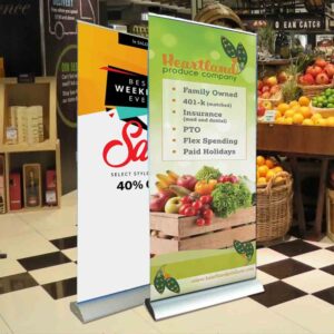 Executive Retractable Banner Stand