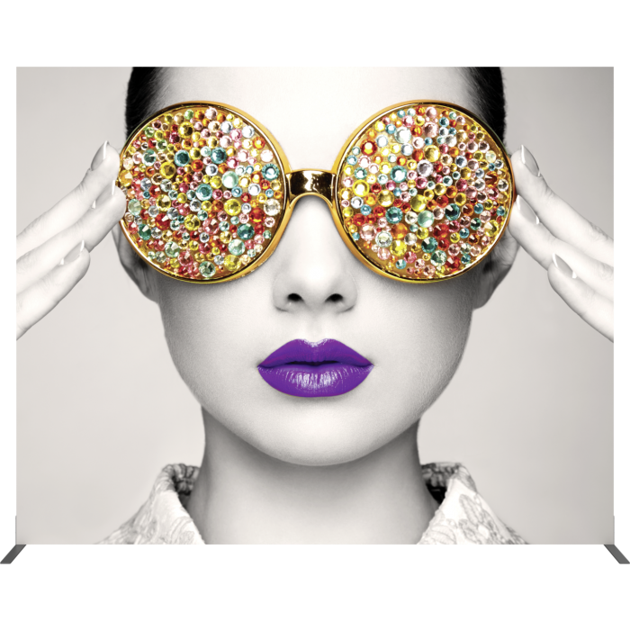 Vector Frame Rectangle 05 Fabric Banner Display 10' x 8' Free Shipping - Image 2